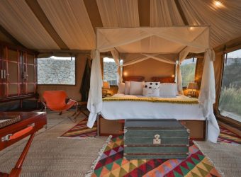 Luxe tent, Chamba Camp Diskit