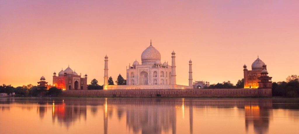 Gouden driehoek en tijgers, Agra, Taj Mahal