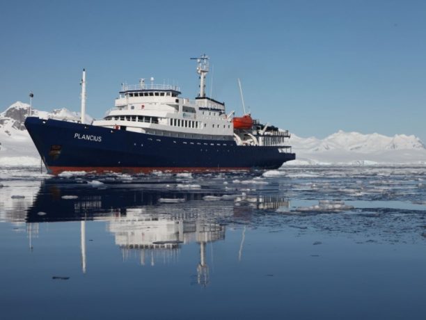 MV PLancius, zuidpoolcirkel expeditie, Antarctica
