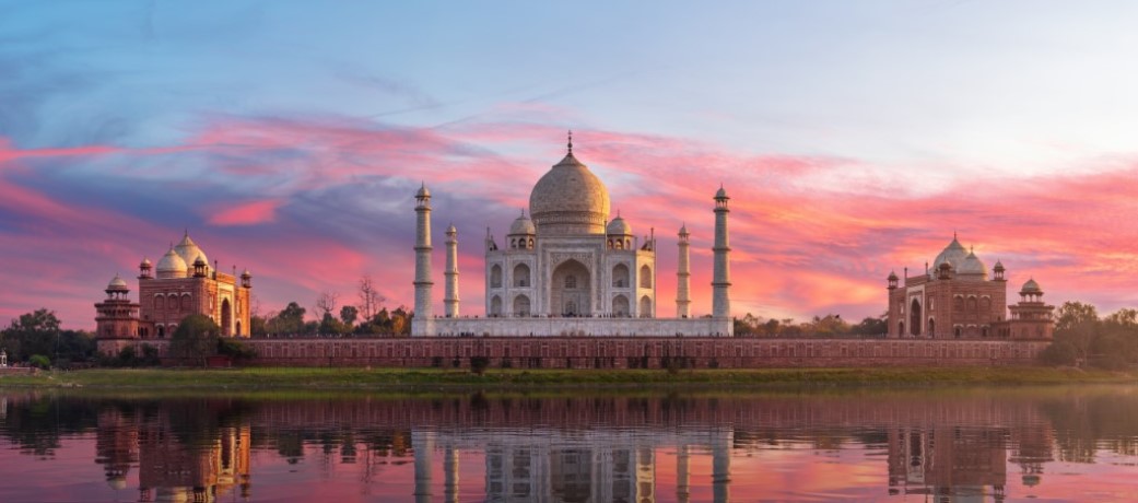 Gouden driehoek en tijgers, Agra, Taj Mahal